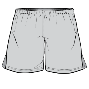 Patron ropa, Fashion sewing pattern, molde confeccion, patronesymoldes.com Tennis Short 6035 BOYS Shorts